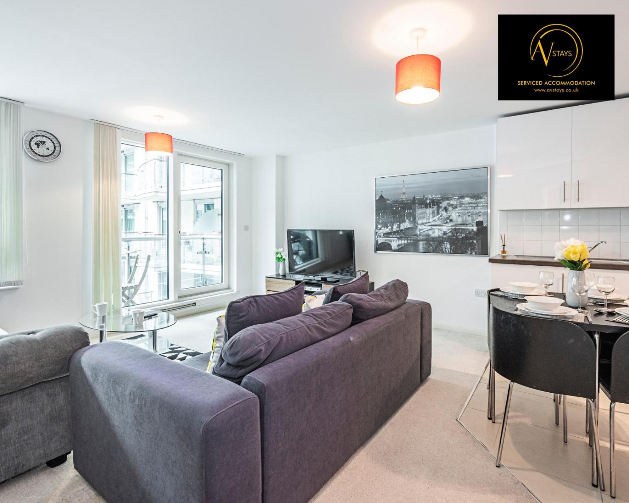 2 Bedroom Apartment Londra Exterior foto